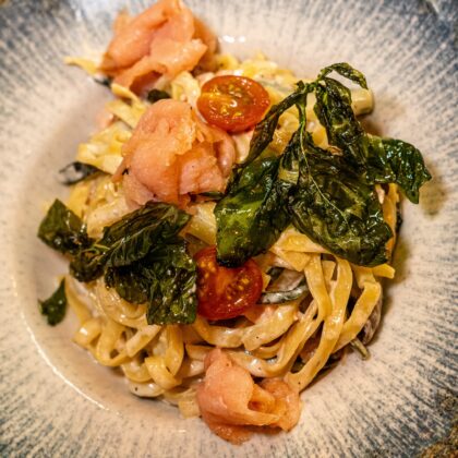Tagliatelle Al Salmone